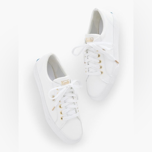 Keds Shoes - 🦙 Keds Jump Kick White Leather Sneakers 🦙